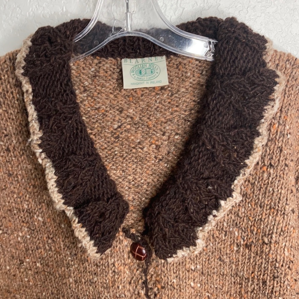 Blarney Woolen Mills handknit sweater coat - Picture 2 of 10